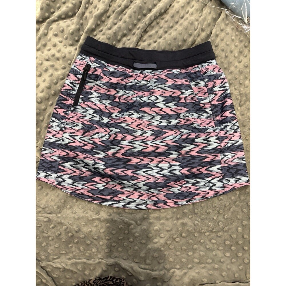 The North Face Women’s Printed Active Skort XS Pink Blue Built-In Short Athletic